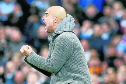 Pep Guardiola, entrenador del Manchester City.