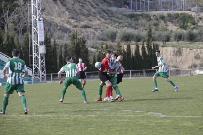 Victòria còmoda de l’Alguaire, que va controlar el partit i va mantenir la porteria intacta.