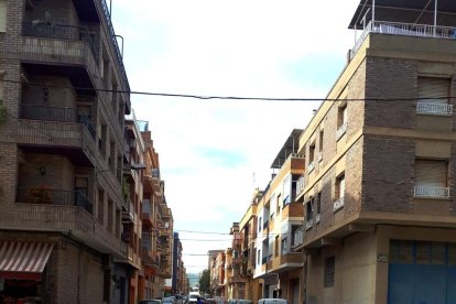 La calle Huesca donde está previsto reordenar el tráfico.