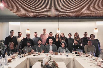 El consistorio celebró ayer una comida de Navidad con los medios de la provincia.