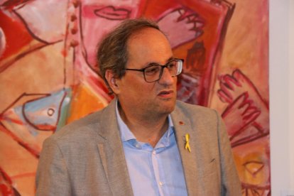 Torra hace un llamamiento a la desobediencia civil 