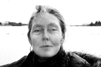 Foto de archivo de la poeta y ensayista canadiense Anne Carson.