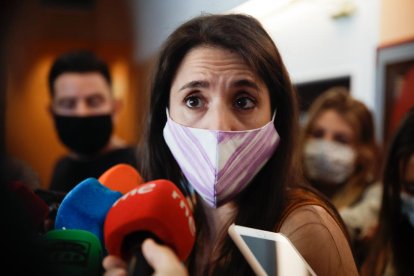 La ministra d’Igualtat, Irene Montero.