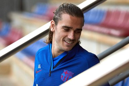 Griezmann, en foto d’arxiu, demana paciència a l’afició.