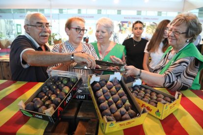 El certamen se alargará hoy con actos lúdicos y festivos y la degustación de higos. 