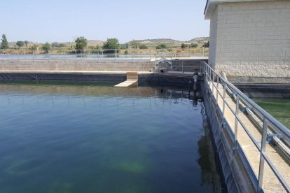 Imagen de archivo de uno de los embalses de Linyola. 