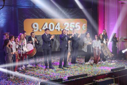 Marcador final de La Marató de TV3 del pasado diciembre.