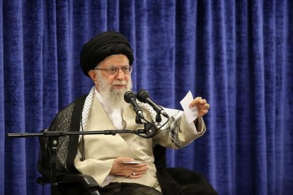 Fotografia cedida per l’oficina del líder suprem de l’Iran, Ali Khamenei.