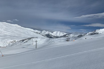 El estado de las pistas de Baqueira Beret.