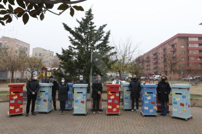 Lleida instal·la 20 bústies reials en diferents punts de la ciutat