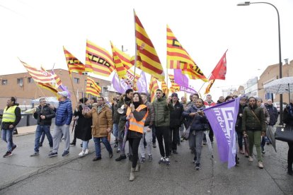 Els treballadors de Sada van secundar una aturada parcial la setmana passada com a protesta.