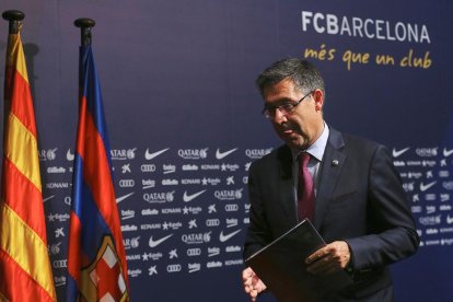 Josep Maria Bartomeu, en foto d’arxiu.