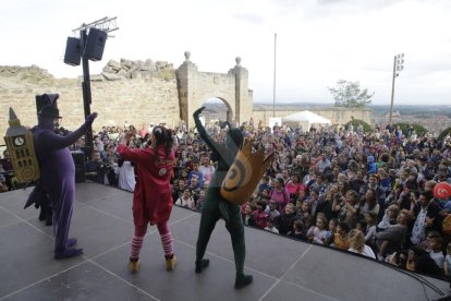 Imatge d'arxiu d'una festa del Club Banyetes a la Seu Vella