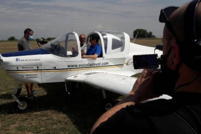 El enólogo mostrará el Pla d’Urgell por tierra y por el aire.