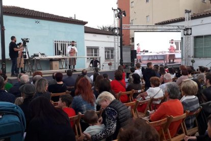 Un momento de la demostración gastronómica a cargo del cocinero Marc Ribas en el VedellaTast.