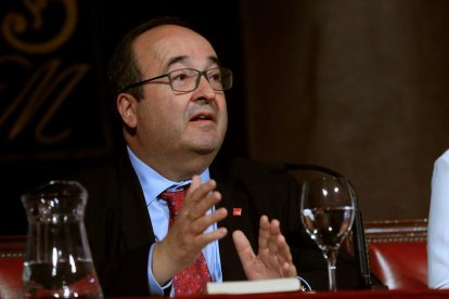 Imatge d’arxiu del líder del PSC, Miquel Iceta.