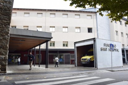 Exterior del Sant Hospital de la Seu d’Urgell.