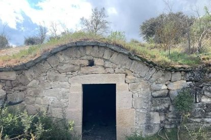 Una de las ‘cabanes de volta’ que hay en el término municipal de Arbeca. 