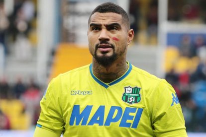 El nuevo jugador del FC Barcelona, Kevin Prince Boateng.