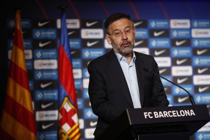 El president del FC Barcelona, Josep Maria Bartomeu