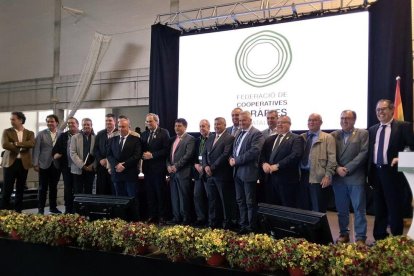 El presidente de la Generalitat, Quim Torra, ha presidido el acto de clausura de la asamblea de la FCAC.