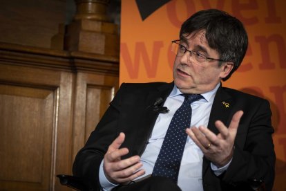 El expresidente de la Generalitat Carles Puigdemont