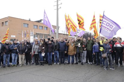 Los trabajadores de Sada protestaron la semana pasada por la falta de avances en la negociación.