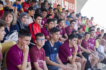 Nombrós públic va presenciar ahir la primera jornada del torneig.