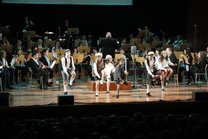 Un instant de l’òpera d’ahir a l’Auditori.