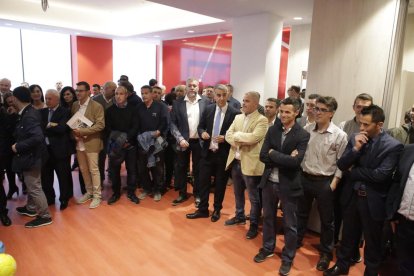 Representantes de los clubes y patrocinadores se dieron cita en la inauguración.