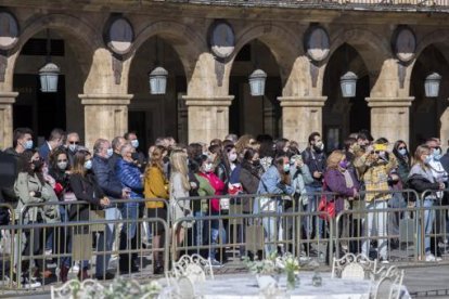 Salamanca, plaça Major, de gom a gom.