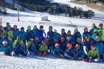 Diez podios para el CAEI en el Trofeu Floquet de Neu