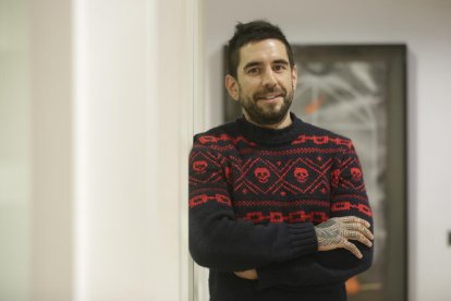 Zigor Samaniego, que ayer fue el protagonista en el ciclo ‘Encuentros con...’ de CaixaForum.