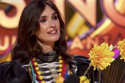 Paz Vega, ganadora de ‘Mask Singer’.