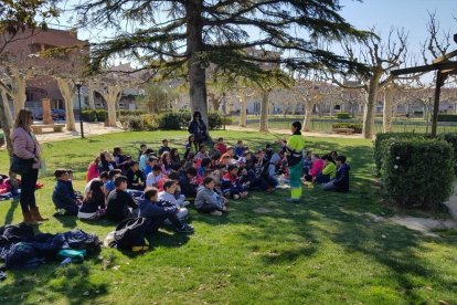 Els més petits de les Borges celebren el Dia Mundial de l'Arbre