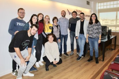 Trobada entre aparelladors i alumnes d’Arquitectura de la UdL