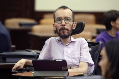 El dirigent d’Unides Podem, Pablo Echenique.