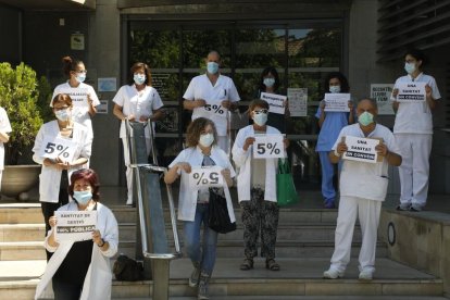 El personal dEl personal de l'hospital Santa Maria de Lleida reclama més temps per als pacientse l'hospital Santa Maria de Lleida reclama més temps per als pacients