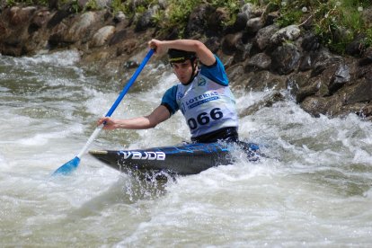 Pol Ferrer, del Cadí, va passar el tall i avui disputarà les semifinals de C1 júnior.