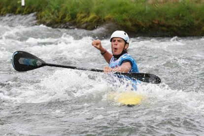 Etxaniz va quallar una bona semifinal, però en la lluita per les medalles va cometre dos errors letals.