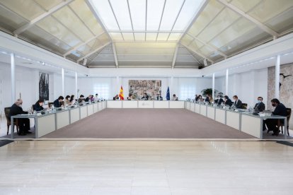 El Consell de Ministres extraordinari.