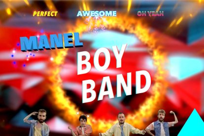 Parte de la portada del nuevo single ‘Boy Band’ de Manel.