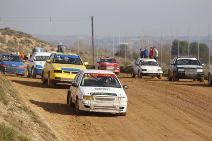 Un momento de la competición de Resistencia, ayer en el Circuit de Lleida.