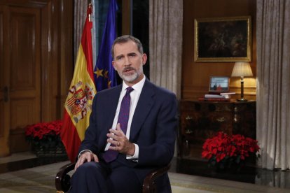 El rey Felipe VI hizo el martes uno de los discursos de Navidad con menor contenido de los últimos años debido a la incertidumbre política.