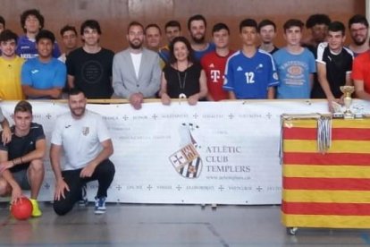 Alguns dels participants en la tercera edició d’aquest torneig solidari.