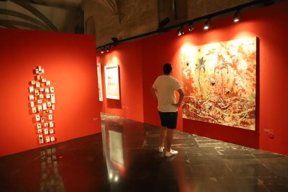 El artista de Ponts Joanpere Massana 'vuelve' a exponer en el IEI