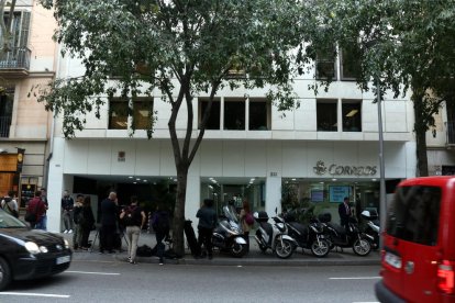 Sede de la Associació Catañana de Municipis y Comarques de Barcelona, ayer. 