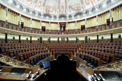 Imatge d’arxiu de la cambra del Congrés dels Diputats.