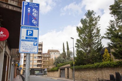 Un dels carrers d’Agramunt afectats per l’ordenança.