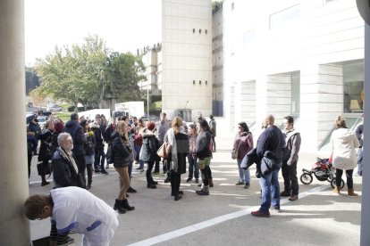 Concentració dijous davant dels jutjats de Lleida en suport als empresonats pels aldarulls a Lleida.